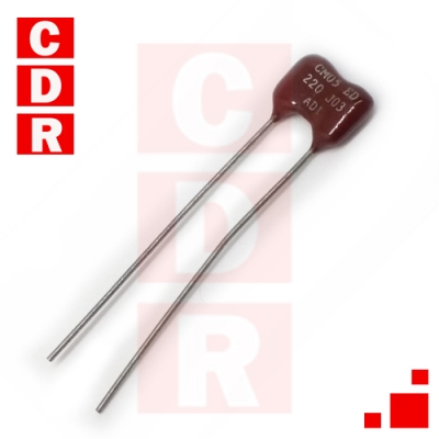 CAP. MICA-PLATA 22PF 500V