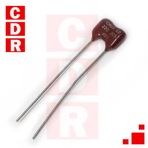 CAP. MICA-PLATA 22PF 500V