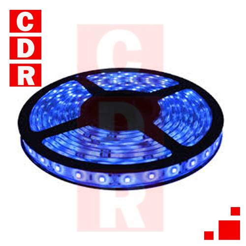 TIRA DE LED 24V 3528 BLANCO FRIO 120 LEDS X METRO EXTERIOR 5MTS