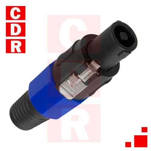 SPEAKON MACHO 4P P/CABLE