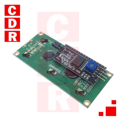 ADAPTER FOR LCD TEXT 16X2 / 20X4 I2C 2 PIN COMMUNICATION