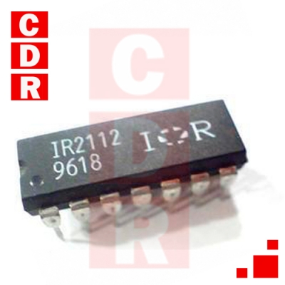 IR2112 HIGH AND LOW SIDE DRIVER DIP-14 CASE MARCA: IR (USAR:CIL4809)