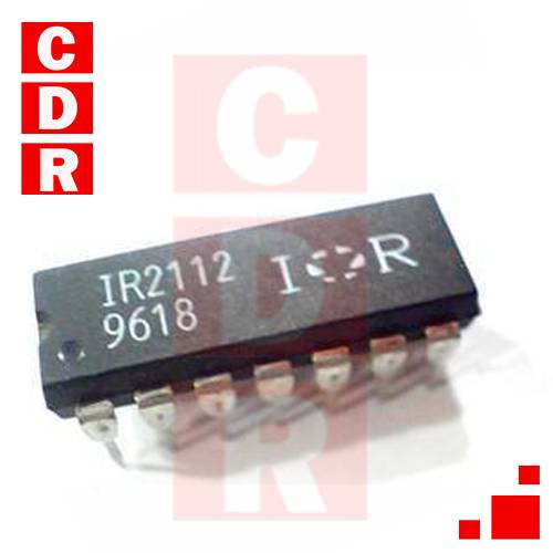 IR2112 HIGH AND LOW SIDE DRIVER DIP-14 CASE MARCA: IR (USAR:CIL4809)