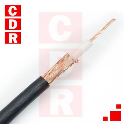 Cable Para Antena Rg58 Foan Baja Perdida X 20 Mts. 50 Ohm