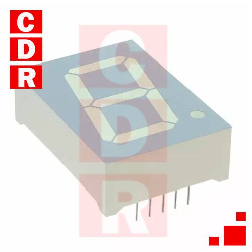 DISPLAY 1 7-SEG 2CHIPSEG HIPER ROJO C.C. SC10-21SRWA