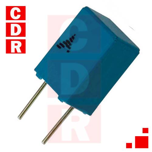 CAP. POLIESTER MET. 0,1UF 100V 10% P5 CAJA PLASTICA EPCOS