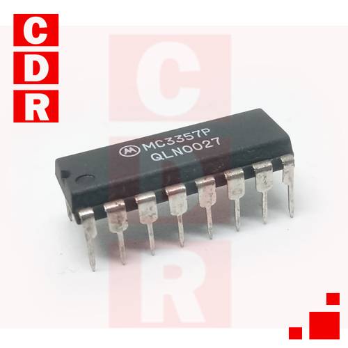 MC3357P LOW POWER NARROWBAND FM IF DIP-16 CASE MOTOROLA