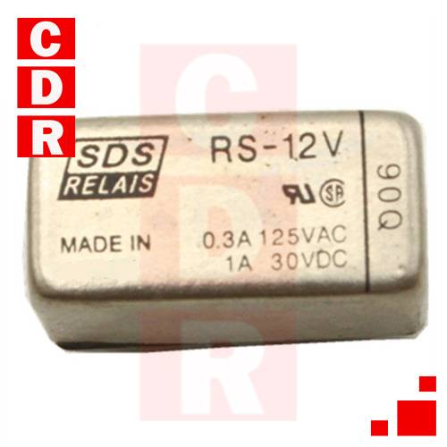 RS-12V MAGNETICALLY SEALED SINGLE SIDE STABLE RELE 24VDC MARCA: SDS