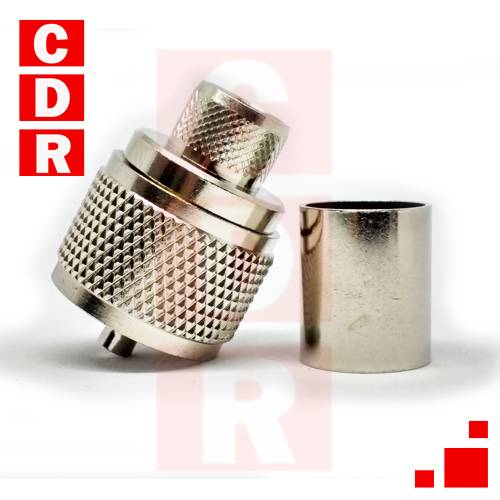 UHF MACHO P/CRIMPEAR CABLE BELDEN 9913 CAMBRIDGE