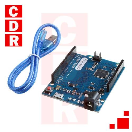 ARDUINO LEONARDO R3 CON CABLE USB ORIGINAL ATMEGA32U4