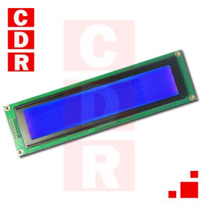 DISPLAY LCD (40X4) 190.0 X 54.0 X 13.6MM BACKLIGHT AZUL WH4004A-TMC-ST OEM