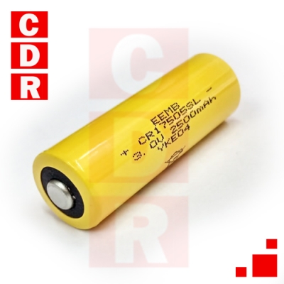 PILA DE LITIO 3V 2200MAH CR17505SL HI POWER EEMB
