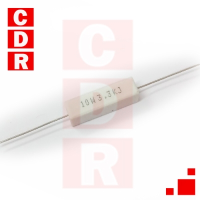 RESISTENCIA CEMENTADA 10W 3K3 5%