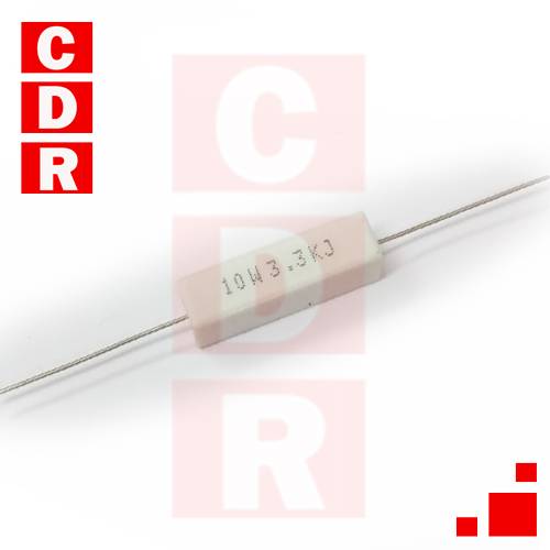 RESISTENCIA CEMENTADA 10W 3K3 5%