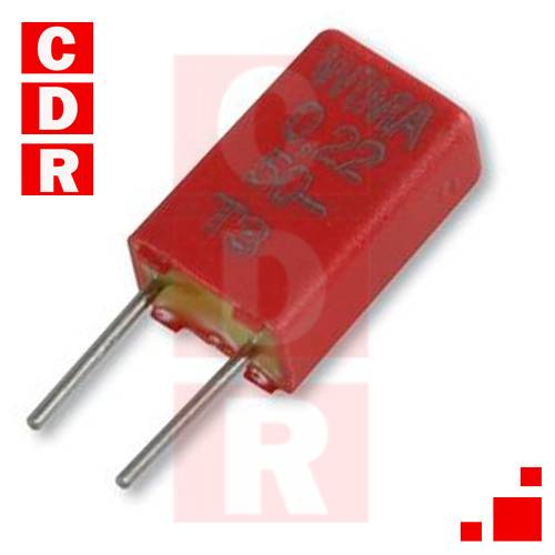 POLYPROPYLENE CAPACITOR (MKP4O121002F00KSSD) MKP4 SERIES 10NF 1KV ± 10% DIP-2 WIMA