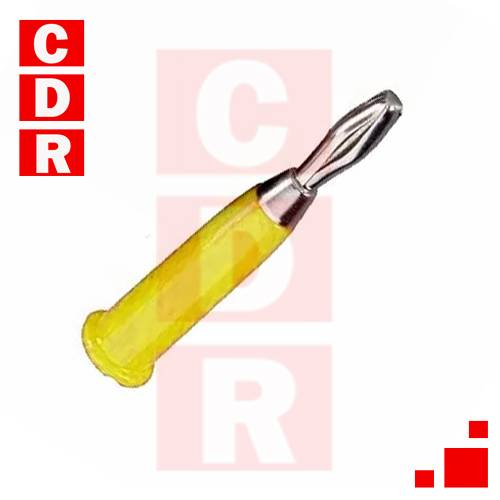 YELLOW FOR 48V ISOLATED FEMALE BANANA CHIP