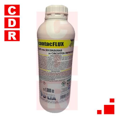 FLUX LIQUIDO CONTACFLUX BOTELLA X 1LT SOLDADURAS DELTA