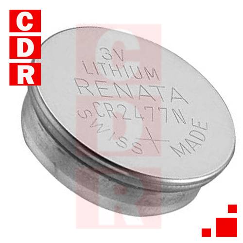 CR2477N PILA DE LITHIUM 3V RENATA