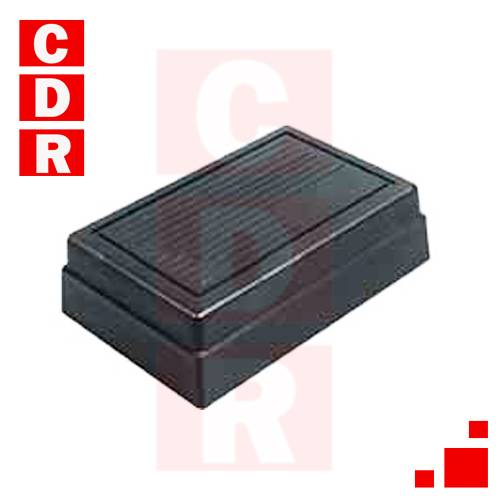 GABINETE PLÁSTICO NEGRO 116X74X34MM P-14 CHILLEMI