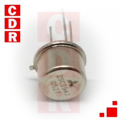 2SC1947 PO3.5W 13.5V 175MHZ NPN RF POWER TRANSISTOR TO-39 CASE MITSUBISHI