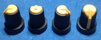 PERILLA (D=6MM) 14,6 X 16,5 MM COLOR DE TAPA AMARILLO O VERDE