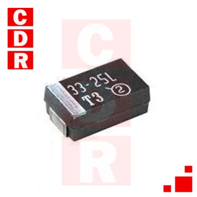 CAP. TANTALIO 10UF 25V SMD 