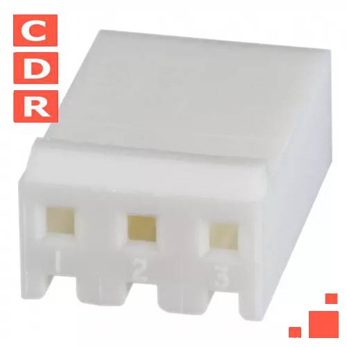 640250-3 HOUSING 3.96MM 3P AMP