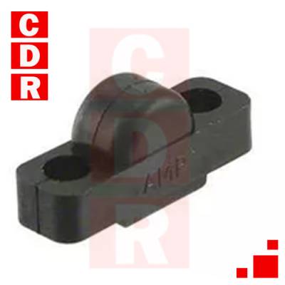 PRENSACABLE P/CPC 4V 1-206062-6CLAMP STRAIGHT 11,8.36MM THERMOPLASTIC CPC SERIES
