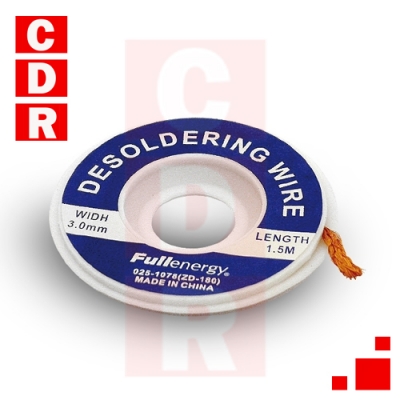 MALLA DESOLDANTE 3MM 1.5MTS FULL ENERGY