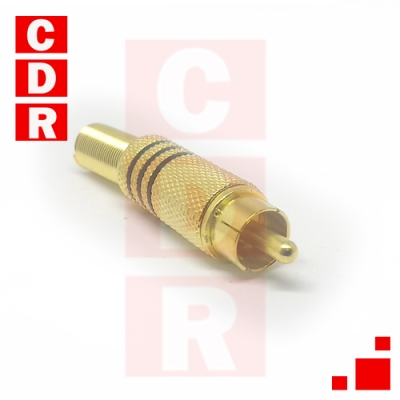 RCA ADAPTER MALE 90º