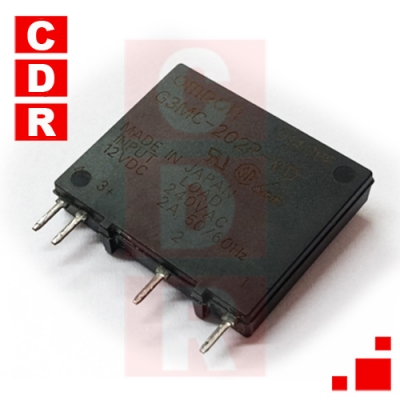 G3MC-202P-VD SSR RELAY 12V 2A MARCA OMRON