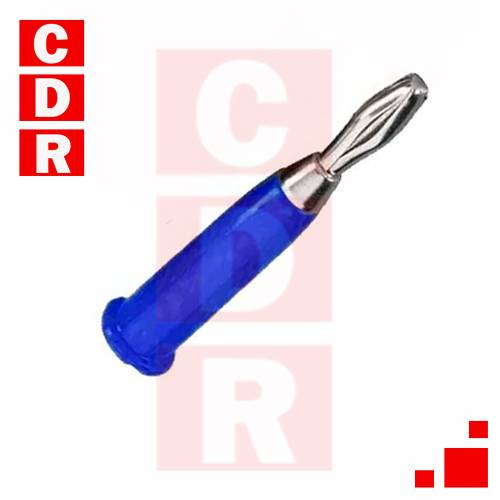 BANANA PLUG AZUL