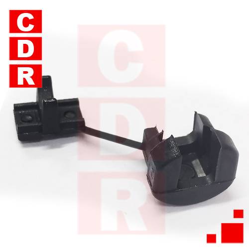 PASACHASIS C/ PRENSACABLE 11MM REDONDO 6.2X7.4MM