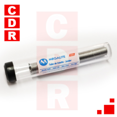 ESTAÑO 60/40 1MM 10GRS TUBO MEGALITE