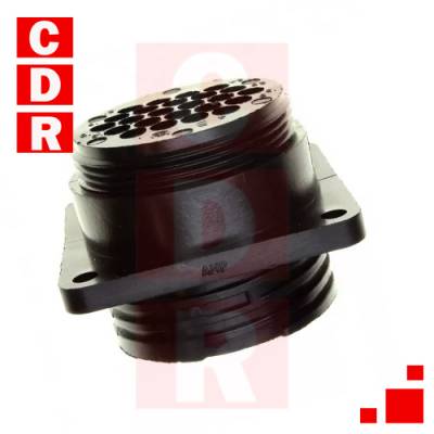 CONNECTOR RCPT HSNG MALE 24POS PNL MT (206838-1) TE/AMP
