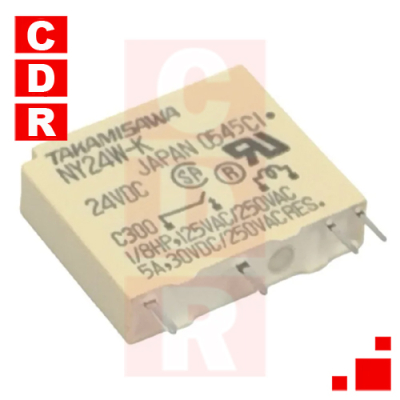 NY24W-K MINI RELE  MOD:NY24W-K 24VDC 5A TAKAMISAWA