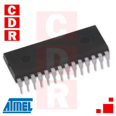 AT27C512R-70PU ONE-TIME PROGRAMABLE READ-ONLY MEMORY PDIP-28 CASE ATMEL