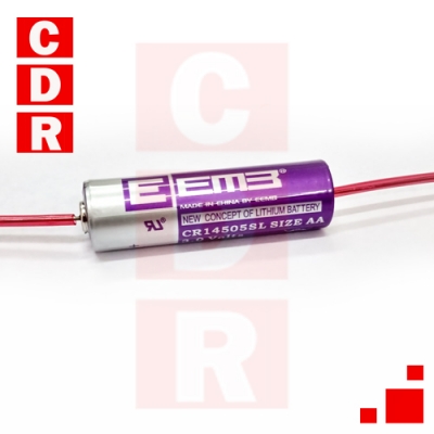 PACK X2 CR14505SL C/ CABLE Y CONECTOR UNIVERSAL