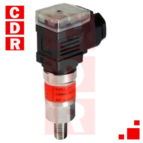 MBS3100 060 G1464 PRESSURE TRANSMITER DANFOSS0 TO 6 BAR 4-20MA SUPPLY PIN 1 COMMON PIN 2