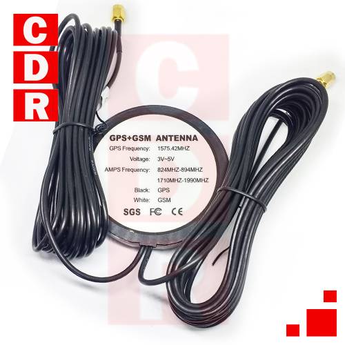 GSM ANTENA 90° SMA MACHO 850/1900 MHZ