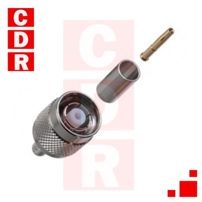 RP TNC R31-1121T-01-RFX MACHO INVERSO P/RGC58 AMPHENOL