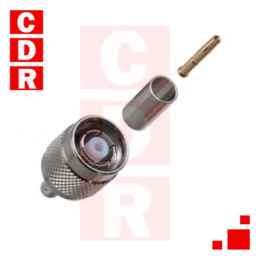 RP TNC R31-1121T-01-RFX MACHO INVERSO P/RGC58 AMPHENOL