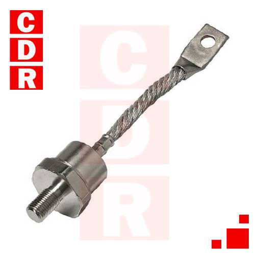 DIODO ROSCA 150A 600V ANODO ROSCA (M12X1.75) 150UR60 ZL