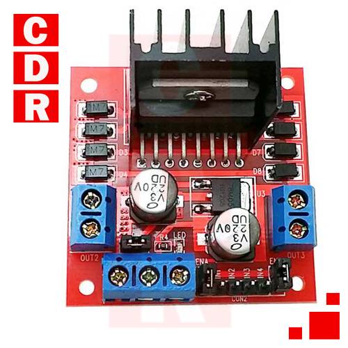 L298NMÓDULO DRIVER DOBLE PUENTE