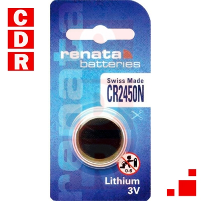 CR2450N PILA DE LITHIUM 3V (RENATA)