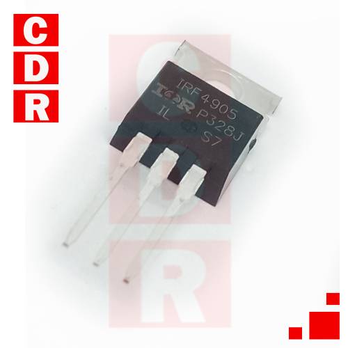 IRF4905 TRANSISTOR POWER MOSFET TO-220 CASE MARCA IR