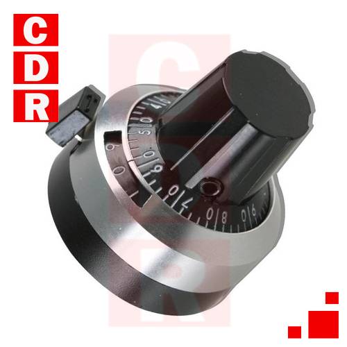 DIAL CUENTA VUELTAS 0-15VTAS DIAM.22MM METALICO H22-6A (METALICO)