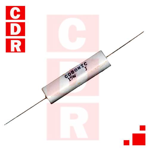 RESISTENCIA CEMENTADA 100E 25W 5% 9X9X75MM OEM