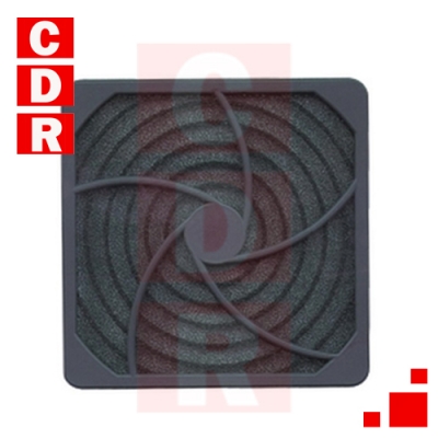 REJA PROTECTORA CON FILTRO P/TURBINA 80X80MM 3