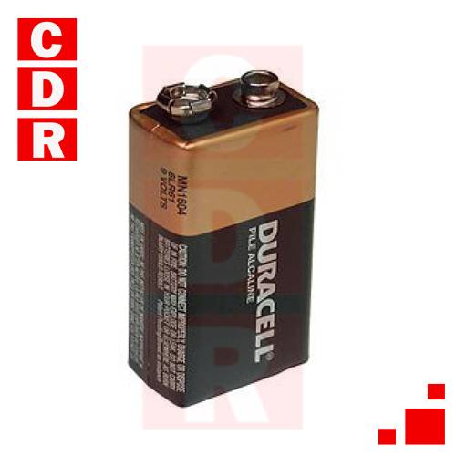 BATERÍA ALCALINA 9V DURACELL